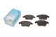 Комплект тормозных колодок PEUGEOT 5008, CITROËN C4, CITROËN DS4, BLUE PRINT (ADP154206)