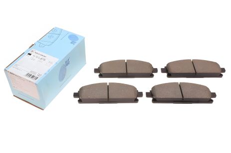 Комплект гальмівних колодок для NISSAN X-TRAIL, BLUE PRINT (ADN142115) Комплект гальмівних колодок для NISSAN X-TRAIL, BLUE PRINT (ADN142115)