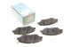 Тормозные колодки комплект SSANGYONG KORANDO, BLUE PRINT (ADG042167)