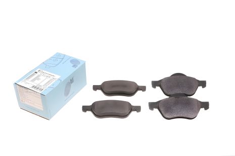 Комплект гальмівних колодок RENAULT MEGANE, RENAULT WIND, RENAULT LAGUNA, BLUE PRINT (ADR164209) - Гальмівна система