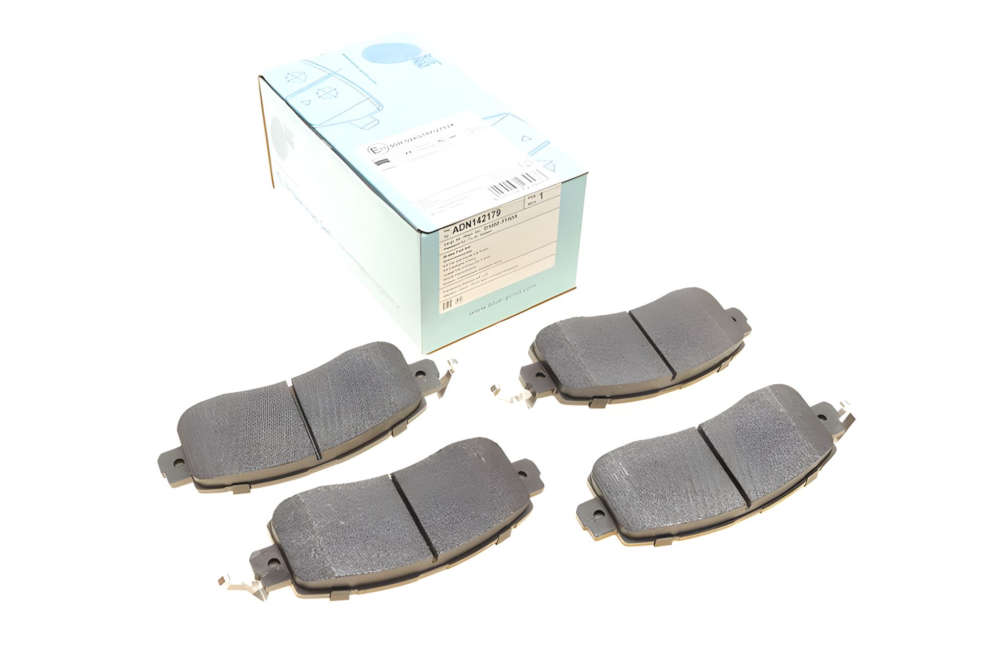 Комплект гальмівних колодок для NISSAN ALTIMA, NISSAN LEAF, BLUE PRINT (ADN142179) Комплект гальмівних колодок для NISSAN ALTIMA, NISSAN LEAF, BLUE PRINT (ADN142179)