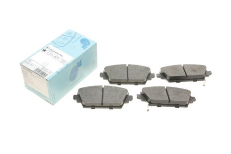 Комплект гальмівних колодок NISSAN PRIMERA, HONDA ACCORD, HONDA TORNEO, BLUE PRINT (ADH24256)