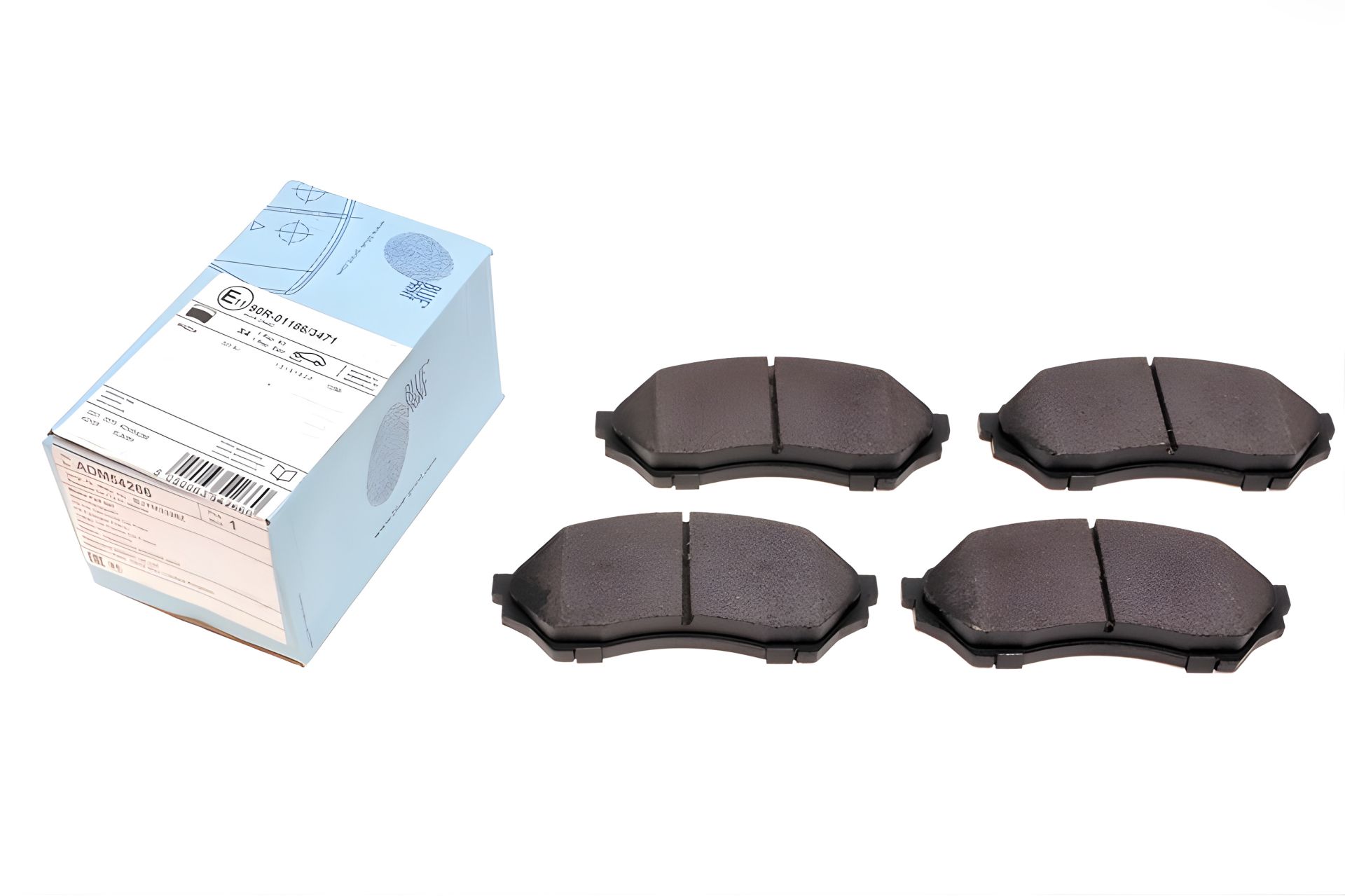 Гальмівних колодок комплект MAZDA 323, BLUE PRINT (ADM54266) Гальмівних колодок комплект MAZDA 323, BLUE PRINT (ADM54266)