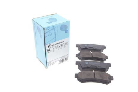 Комплект тормозных колодок CHEVROLET LACETTI, CHEVROLET NUBIRA, BLUE PRINT (ADG042152)