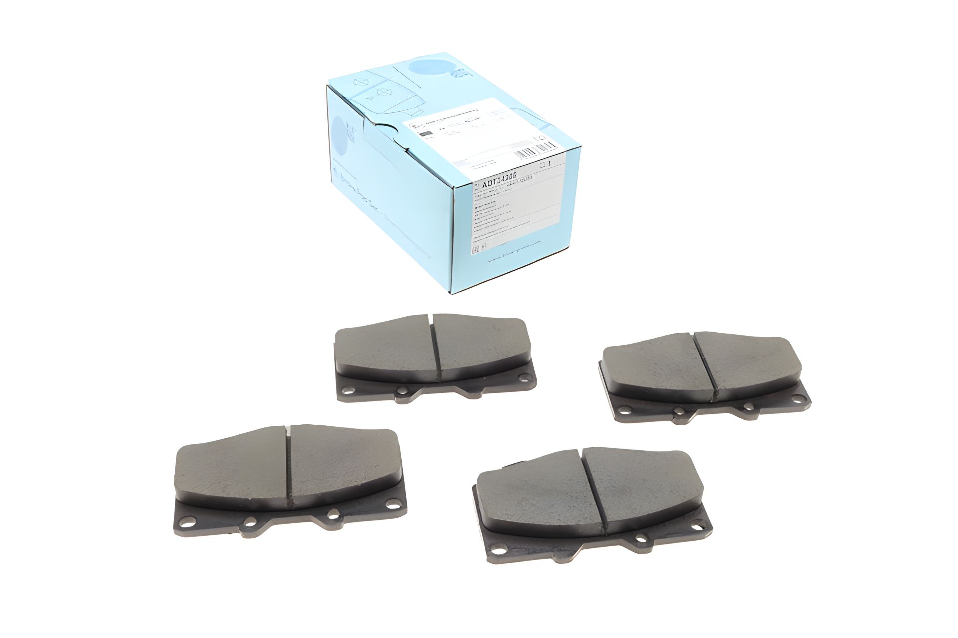 Комплект тормозных колодок для TOYOTA 4/LAND CRUISER, BLUE PRINT (ADT34289) Комплект тормозных колодок для TOYOTA 4/LAND CRUISER, BLUE PRINT (ADT34289)