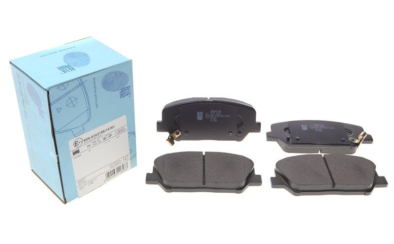 Комплект гальмівних колодок KIA PRO, HYUNDAI i30, HYUNDAI VELOSTER, BLUE PRINT (ADG042140) Комплект гальмівних колодок KIA PRO, HYUNDAI i30, HYUNDAI VELOSTER, BLUE PRINT (ADG042140)