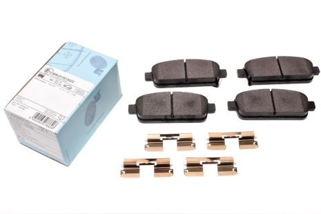 Комплект гальмівних колодок CHEVROLET ORLANDO, OPEL ASTRA, OPEL ZAFIRA, BLUE PRINT (ADG042123)