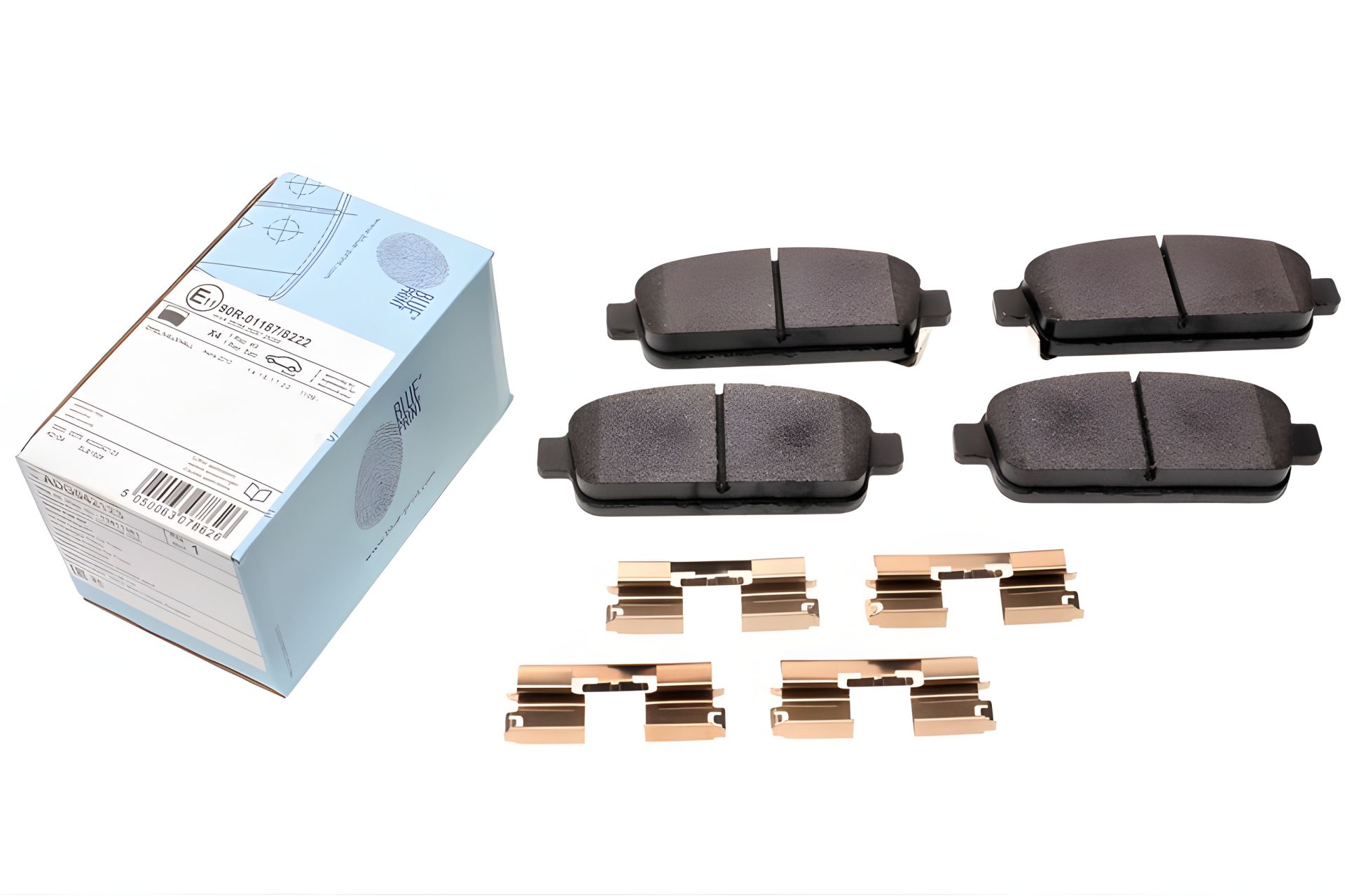 Комплект гальмівних колодок CHEVROLET ORLANDO, OPEL ASTRA, ZAFIRA, BLUE PRINT (ADG042123) Комплект гальмівних колодок CHEVROLET ORLANDO, OPEL ASTRA, ZAFIRA, BLUE PRINT (ADG042123)