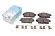 Комплект гальмівних колодок CHEVROLET CRUZE, OPEL ASTRA, OPEL ZAFIRA, BLUE PRINT (ADG042122)