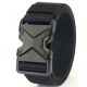 Ремінь Sports Belt Adjustable Quick Release Buckle Outdoor Training Mountaineering Нейлон Пластик Black