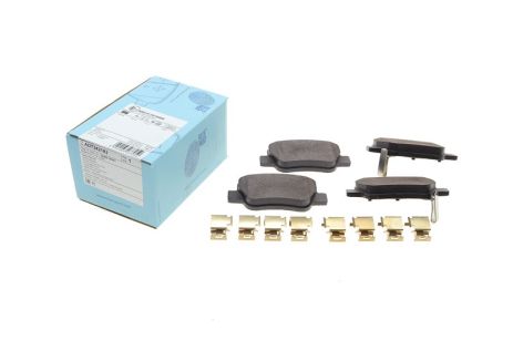 Комплект гальмівних колодок TOYOTA AVENSIS, BLUE PRINT (ADT342183)