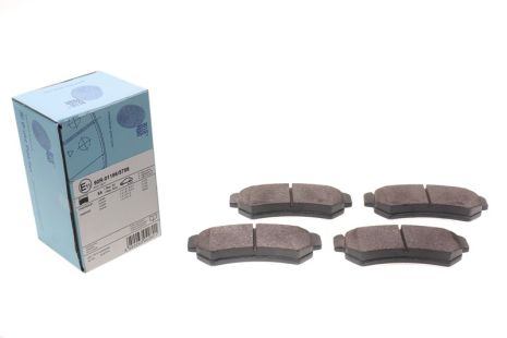 Комплект гальмівних колодок CHEVROLET LACETTI, DAEWOO LACETTI, BLUE PRINT (ADG04280)