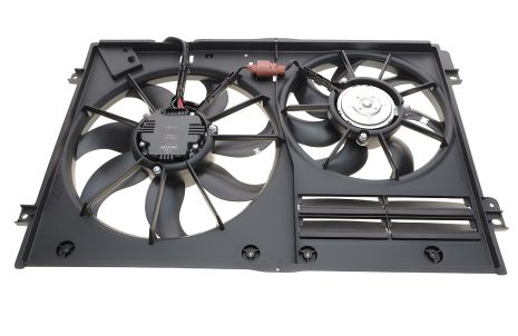 Вентилятор двигателя для SEAT IBIZA, AUDI A1, NRF (47400)