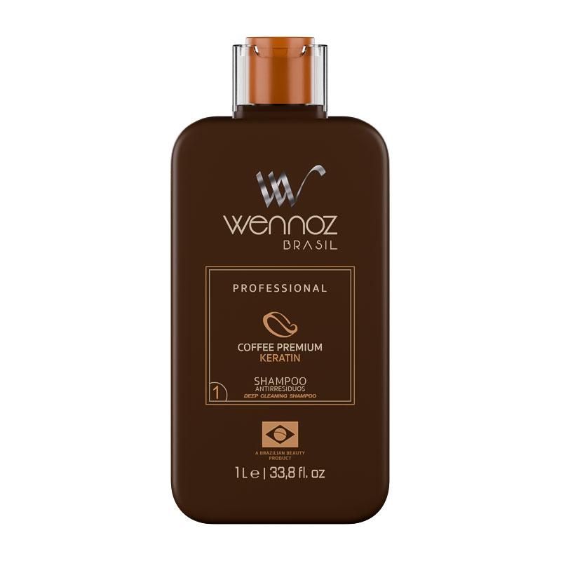 Технічний шампунь Wennoz Brasil (Honma Tokyo) Coffee Premium Cleaning Shampoo для глибокого очищення 1000 мл Технічний шампунь Wennoz Brasil (Honma Tokyo) Coffee Premium Cleaning Shampoo для глибокого очищення 1000 мл