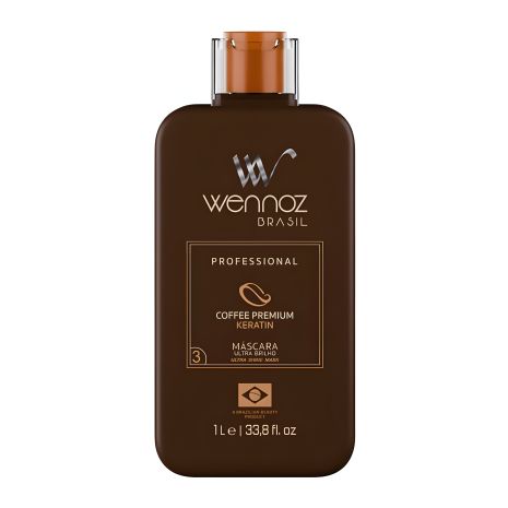 Финишная маска Wennoz Brasil Coffee Premium Ultra Shine (50 г, разлив)