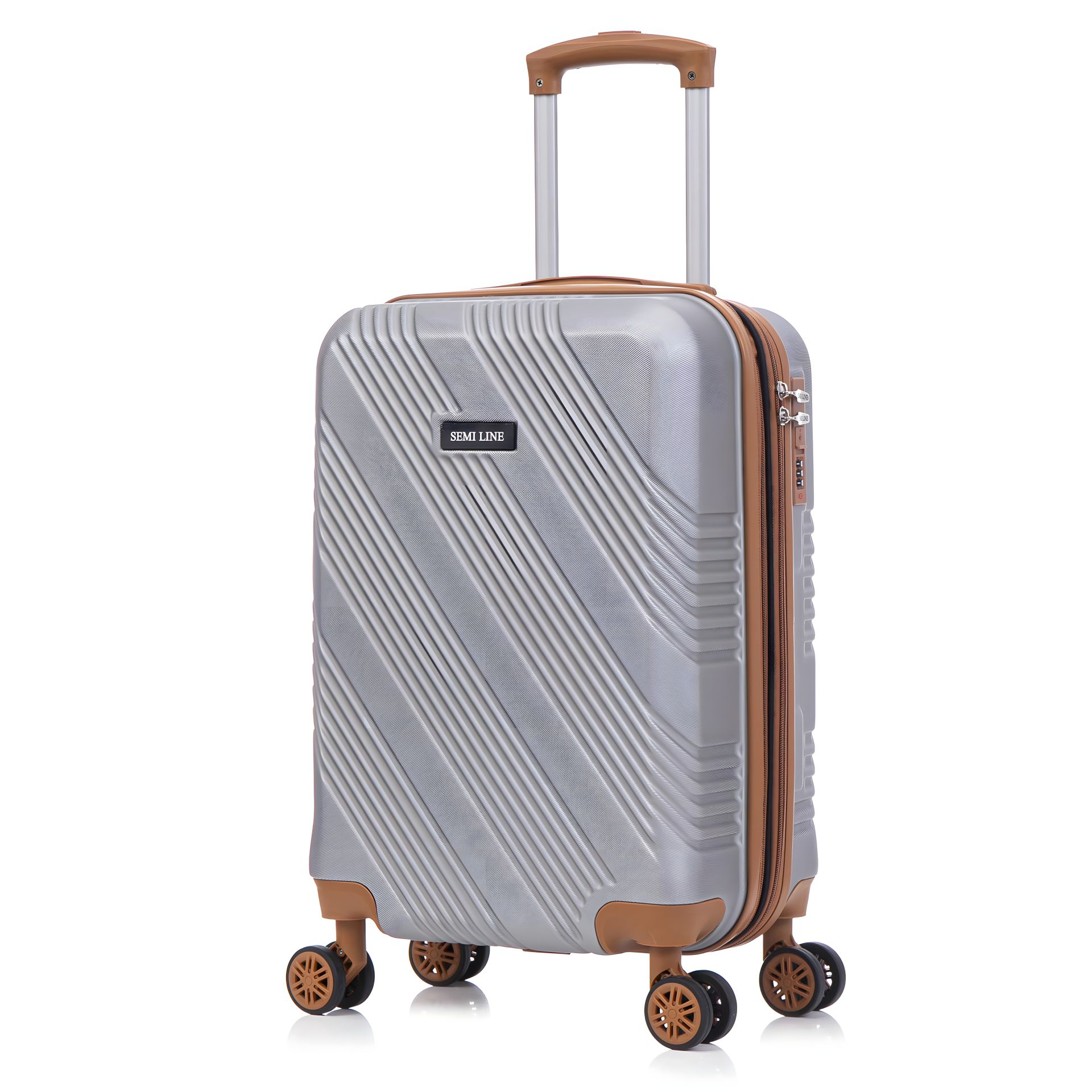 Валіза Semi Line 20" (S) Light Grey (T5849-1) Валіза Semi Line 20" (S) Light Grey (T5849-1)