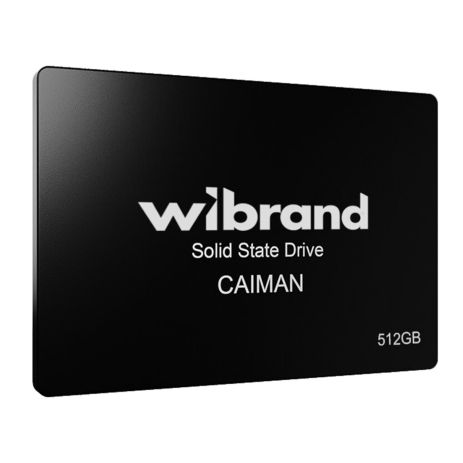 SSD Wibrand Caiman 512GB 2.5" 7mm SATAIII Standard