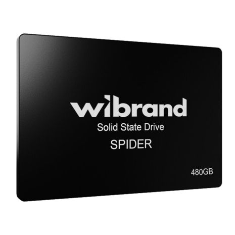 SSD Wibrand Spider 480GB, 2.5", 7mm, SATAIII, Bulk
