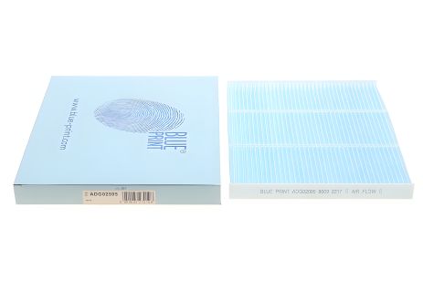 Фільтр салону для KIA NIRO, HYUNDAI IONIQ, BLUE PRINT (ADG02595) Фільтр салону для KIA NIRO, HYUNDAI IONIQ, BLUE PRINT (ADG02595)