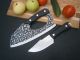 Chehar Sakuri Chef rt-261 Fullang 21 см + нож повар Sonmelony Chef E-325 23 см