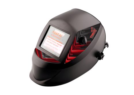 Маска зварювальника з автоматичним фільтром, розмір 110 х 90 мм (93x36 мм), модель VIROK 82V149 Маска зварювальника з автоматичним фільтром, розмір 110 х 90 мм (93x36 мм), модель VIROK 82V149