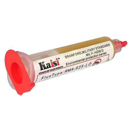 Kaisi RMA-625-Lo флюс-паста безвідмивальна, 10 мл, у шприці