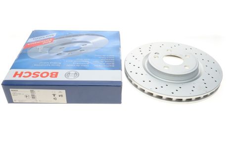 Диск гальмівний MERCEDES-BENZ CLA, BOSCH (0986479A60)