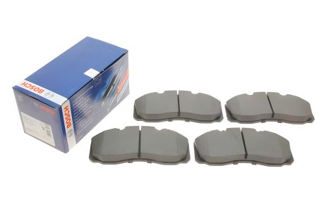 Тормозные колодки для дисковых тормозов MERCEDES-BENZ SPRINTER, BOSCH (0986468350)