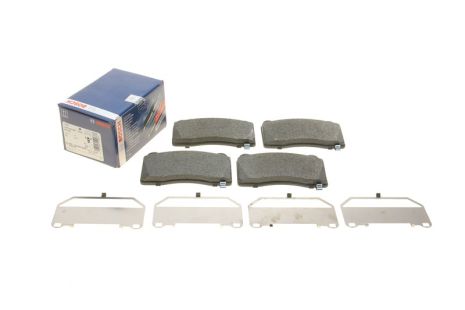 Комплект гальмівних колодок, дискове гальмо CHEVROLET CAMARO, CHEVROLET CRUZE, BOSCH (0986494880)