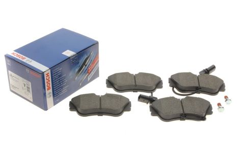 Комплект гальмівних колодок, дискове гальмо VW TRANSPORTER, BOSCH (0986424672)