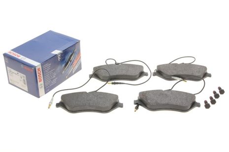 Комплект гальмівних колодок, дискове гальмо CITROËN C5, PEUGEOT 407, BOSCH (0986494098)