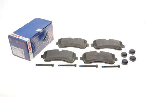 Комплект гальмівних колодок, дискове гальмо MERCEDES-BENZ SPRINTER, VW CRAFTER, BOSCH (0986494194)