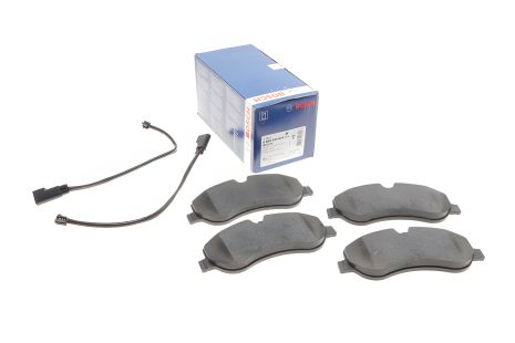 Комплект дисковых тормозных колодок FORD TRANSIT, BOSCH (0986494844) Комплект дисковых тормозных колодок FORD TRANSIT, BOSCH (0986494844)