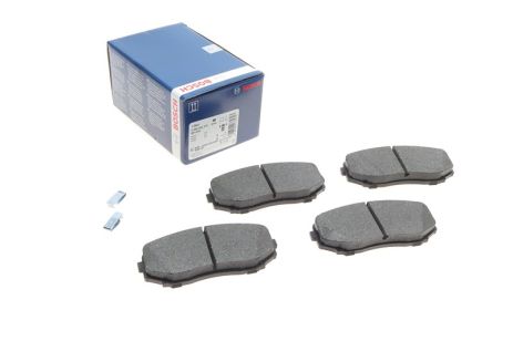 Комплект тормозных колодок, дисковый тормоз MITSUBISHI PAJERO, FORD USA, BOSCH (0986494375)