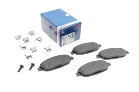Комплект гальмівних колодок, дискове гальмо CITROËN C4, PEUGEOT 308, BOSCH (0986494261)