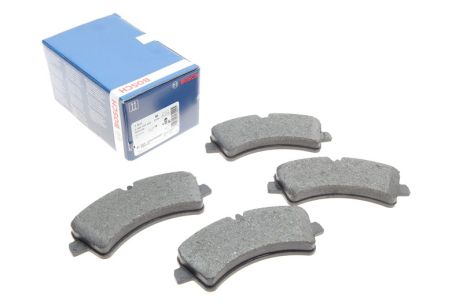 Комплект гальмівних колодок, дискове гальмо MERCEDES-BENZ SPRINTER, VW CRAFTER, BOSCH (0986495099)