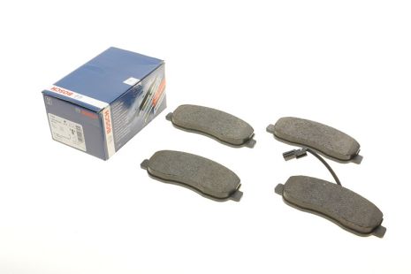 Комплект гальмівних колодок, дискове гальмо NISSAN NV400, OPEL MOVANO, BOSCH (0986494498)