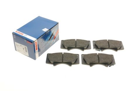 Комплект гальмівних колодок, дискове гальмо LEXUS GX, MITSUBISHI PAJERO, BOSCH (0986494153)