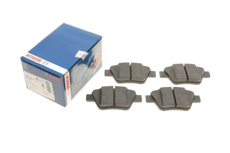 Комплект гальмівних колодок, дискове гальмо SKODA SUPERB, SEAT ALTEA, BOSCH (0986494416)