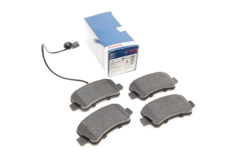Комплект тормозных колодок, дисковый тормоз NISSAN NV400, OPEL MOVANO, BOSCH (0986494500)