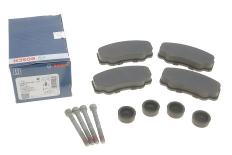 Комплект гальмівних колодок, дискове гальмо PEUGEOT BOXER, FIAT DUCATO, BOSCH (0986494049) Комплект гальмівних колодок, дискове гальмо PEUGEOT BOXER, FIAT DUCATO, BOSCH (0986494049)
