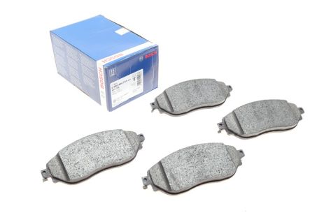 Комплект тормозных колодок, дисковый тормоз NISSAN NV300, OPEL VIVARO, BOSCH (0986494741)