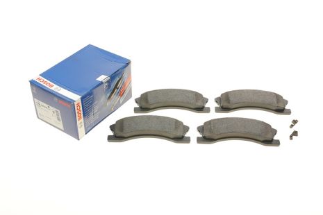 Комплект гальмівних колодок, дискове гальмо JEEP GRAND CHEROKEE, BOSCH (0986424823)