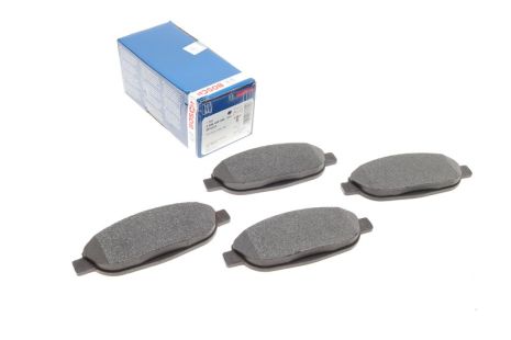 Комплект гальмівних колодок, дискове гальмо CITROËN C4, PEUGEOT 308, BOSCH (0986495266)
