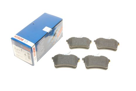 Комплект гальмівних колодок, дискове гальмо PEUGEOT 308, CITROËN BERLINGO, BOSCH (0986494304)