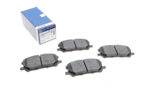 Комплект тормозных колодок, дисковый тормоз TOYOTA HIGHLANDER, LEXUS RX, BOSCH (0986494218)