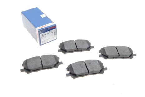 Комплект гальмівних колодок, дискове гальмо TOYOTA HIGHLANDER, LEXUS RX, BOSCH (0986494218)