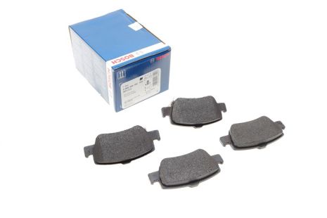 Комплект гальмівних колодок, дискове гальмо TOYOTA AURIS, BOSCH (0986494182)