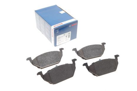 Комплект гальмівних колодок, дискове гальмо SEAT TOLEDO, SKODA FABIA, BOSCH (0986424364)