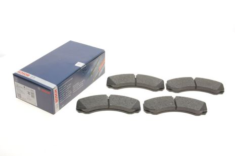 Комплект гальмівних колодок, дискове гальмо RENAULT MASCOTT, RENAULT TRUCKS, BOSCH (0986424833)